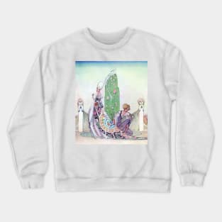 She Stopped by Kay Nielsen Crewneck Sweatshirt